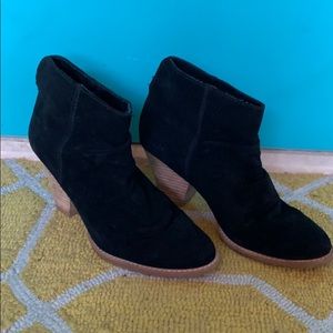 Splendid Leather black booties